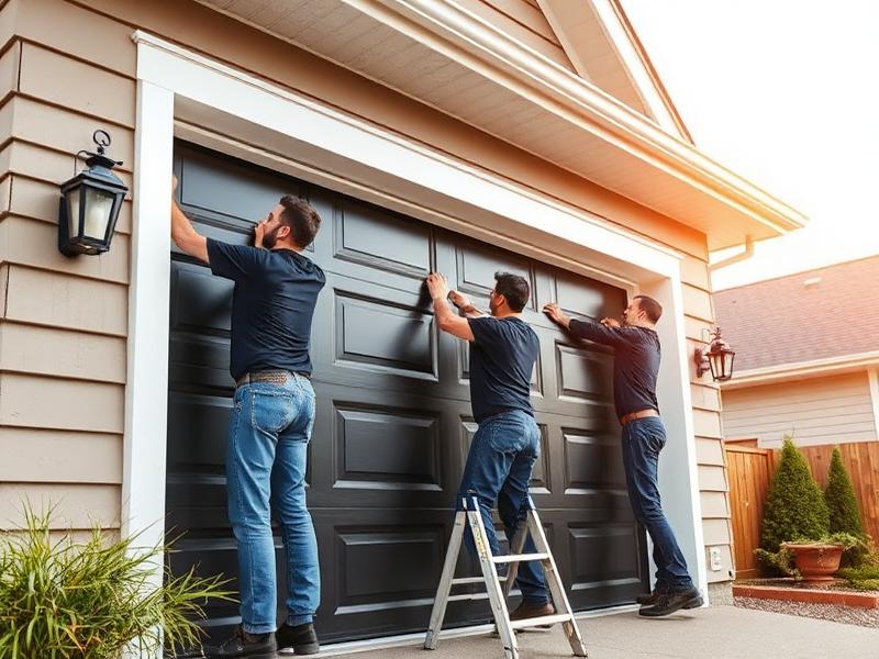 Professional garage door installation by licensed technicians in Spokane area